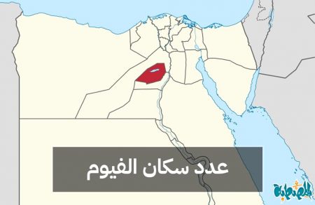 عدد سكان محافظة الفيوم