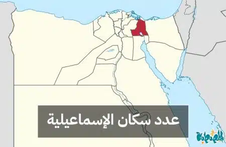 عدد سكان محافظة الإسماعيلية