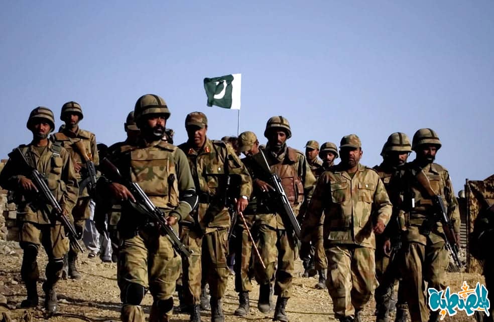 ترتيب الجيش الباكستاني