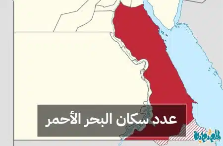 عدد سكان محافظة البحر الأحمر